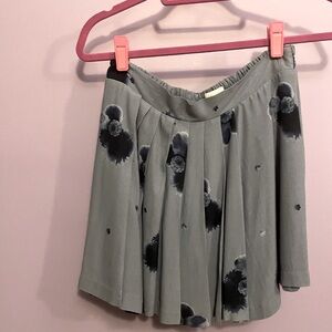 aritzia Sunday Best Blue Floral mini skirt